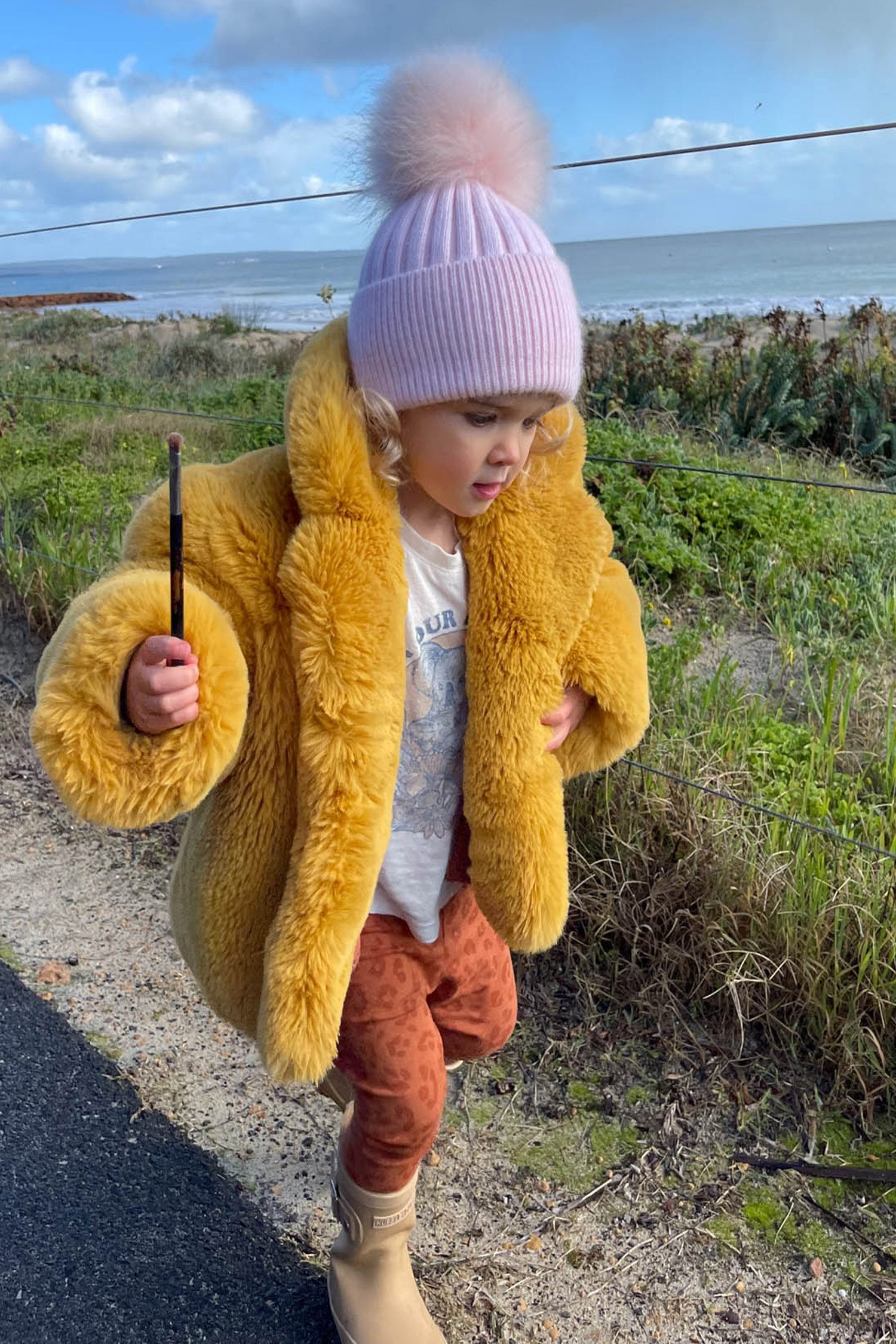 Kids Angora Beanie Ballet - Mode & Affaire