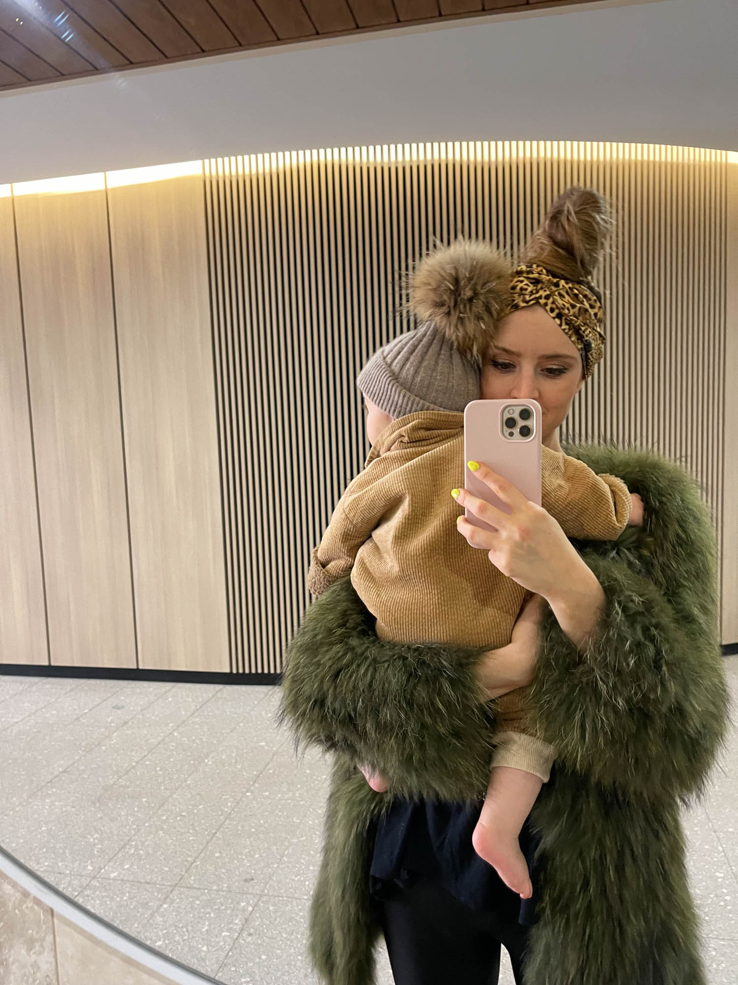Baby Angora Beanie Cedar - Mode & Affaire