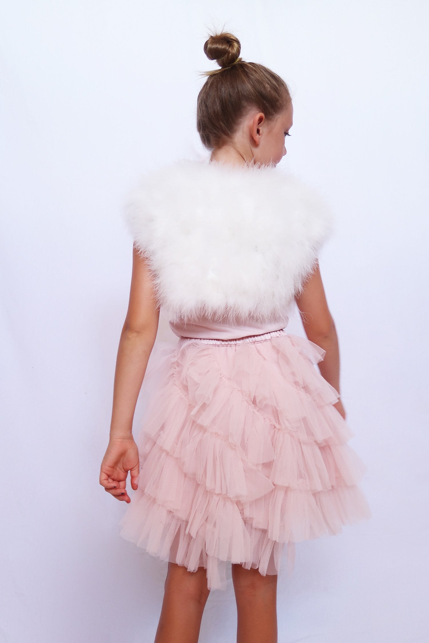 Kids Plume Bolero Snow - Mode & Affaire