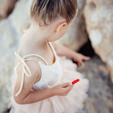 Tilly Tulle Tutu Dress in Oatmeal - Mode & Affaire