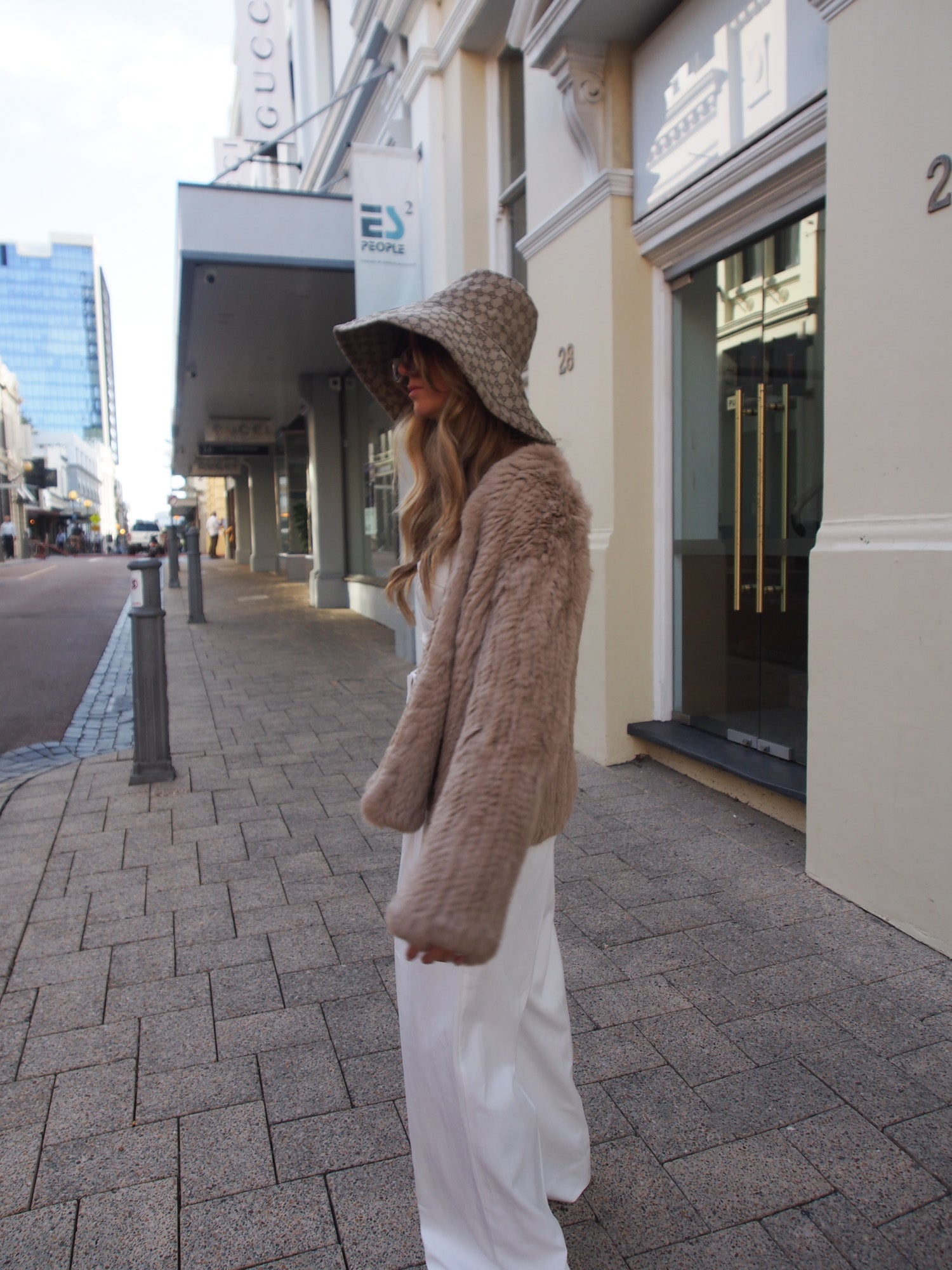 Cascade Jacket in Latte - Mode & Affaire