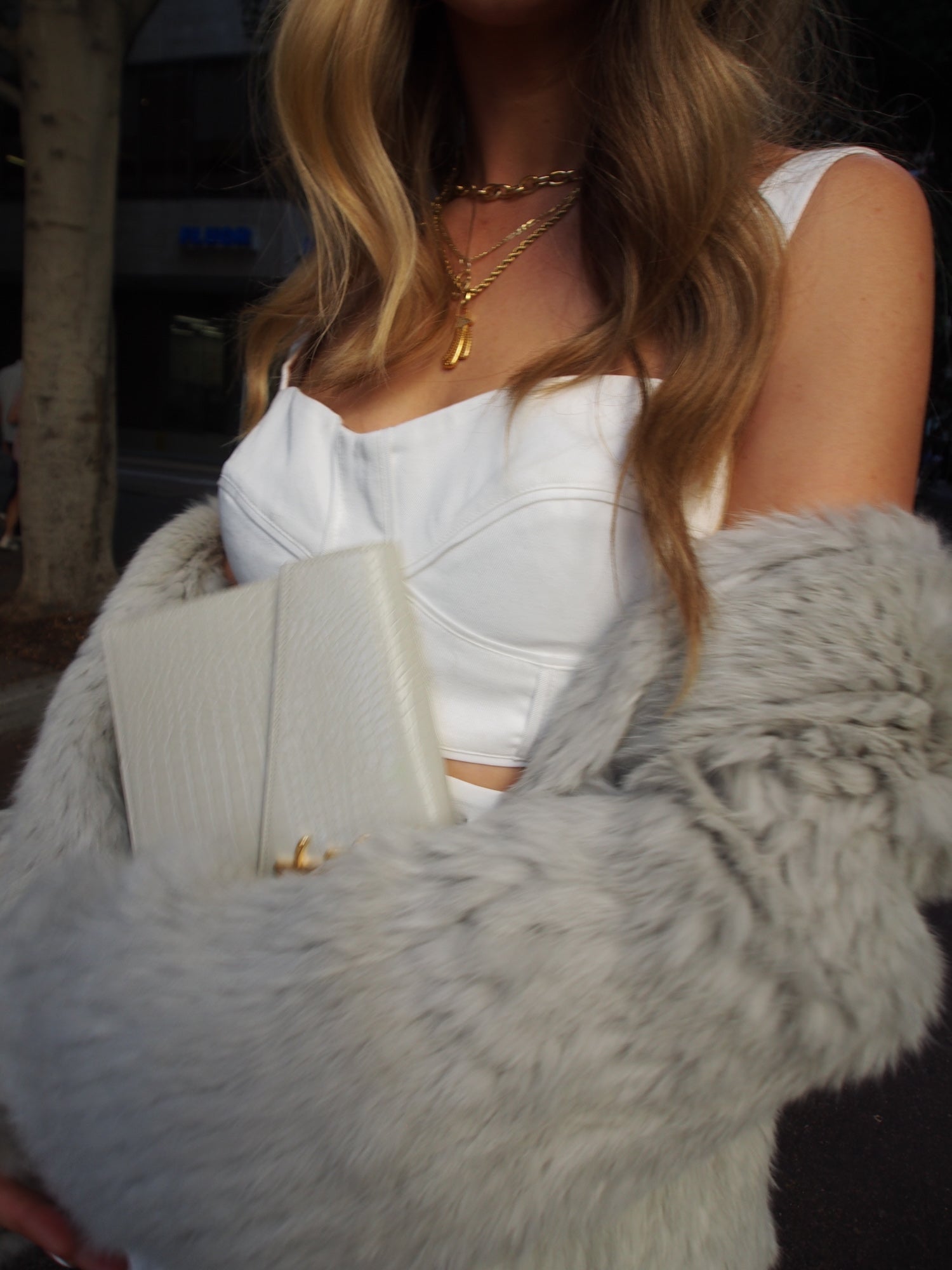 Cascade Jacket in Light Grey - Mode & Affaire
