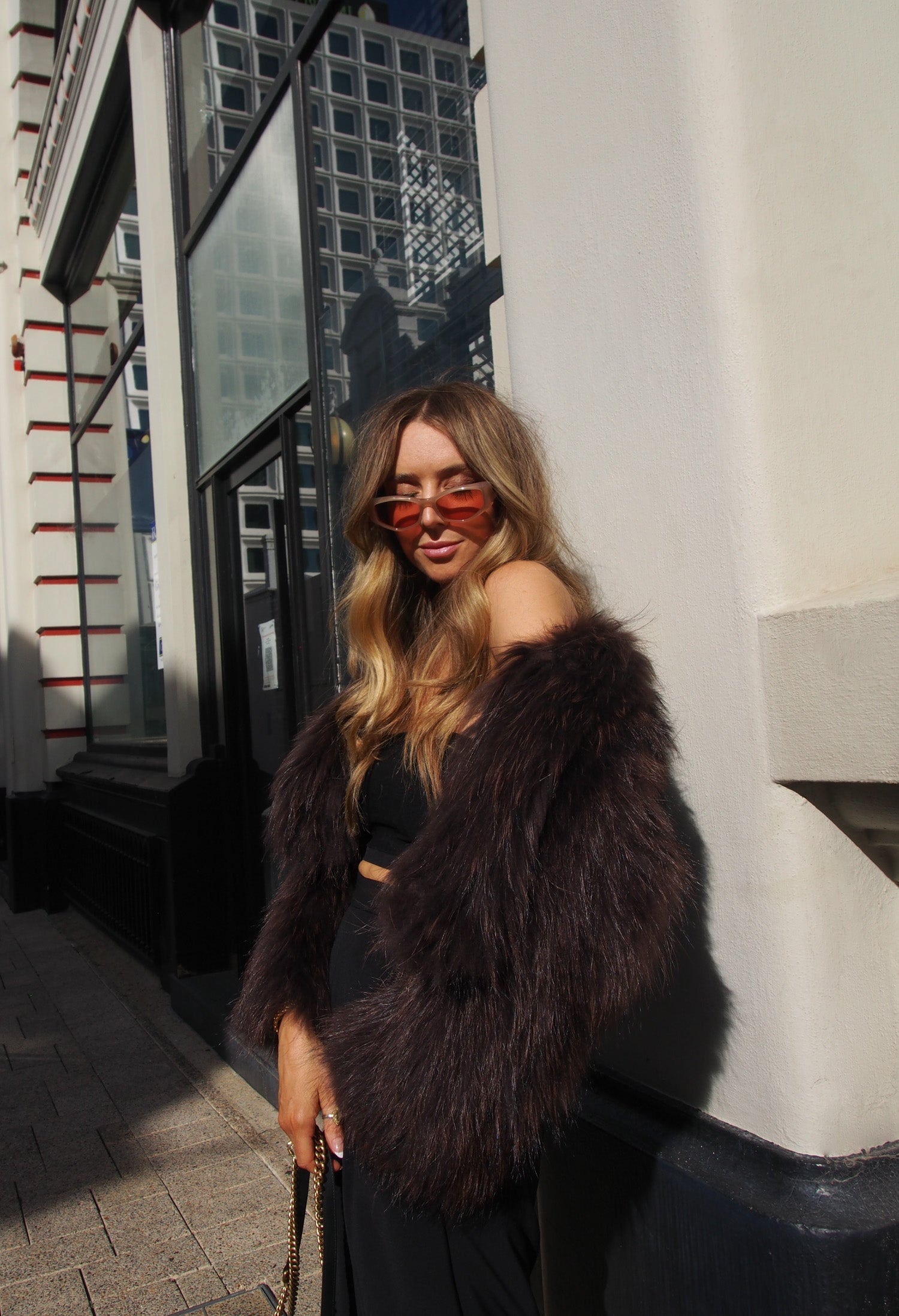 Elodie Jacket in Cocao - Mode & Affaire