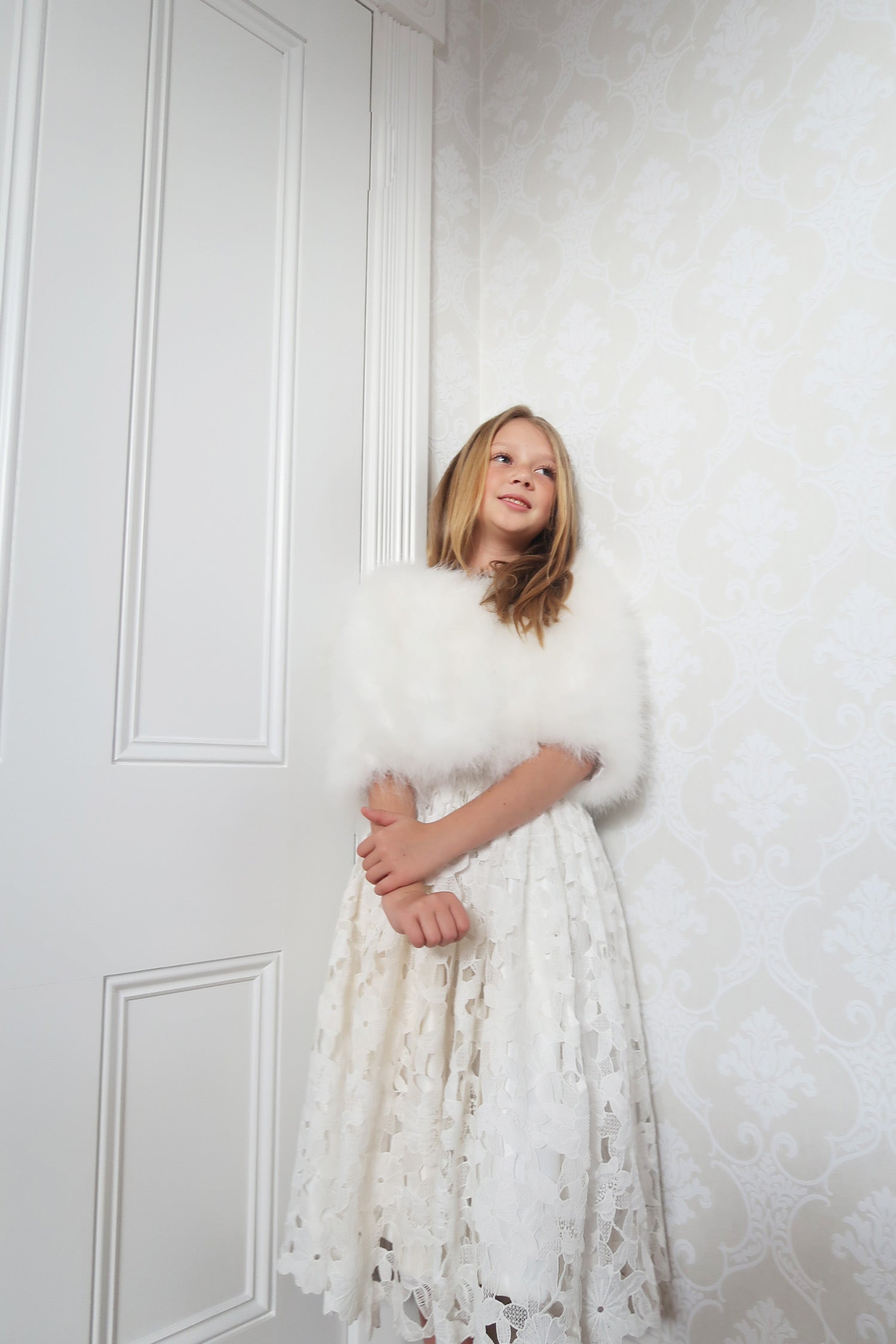 Kids Plume Jacket in Snow - Mode & Affaire