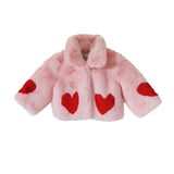Queen Of Hearts Mini Faux Coat - Mode & Affaire