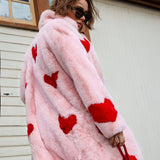 Queen Of Hearts Faux Coat - Mode & Affaire