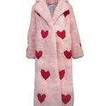 Queen Of Hearts Faux Coat - Mode & Affaire