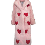 Queen Of Hearts Faux Coat - Mode & Affaire