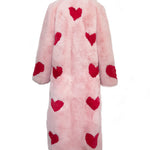 Queen Of Hearts Faux Coat - Mode & Affaire