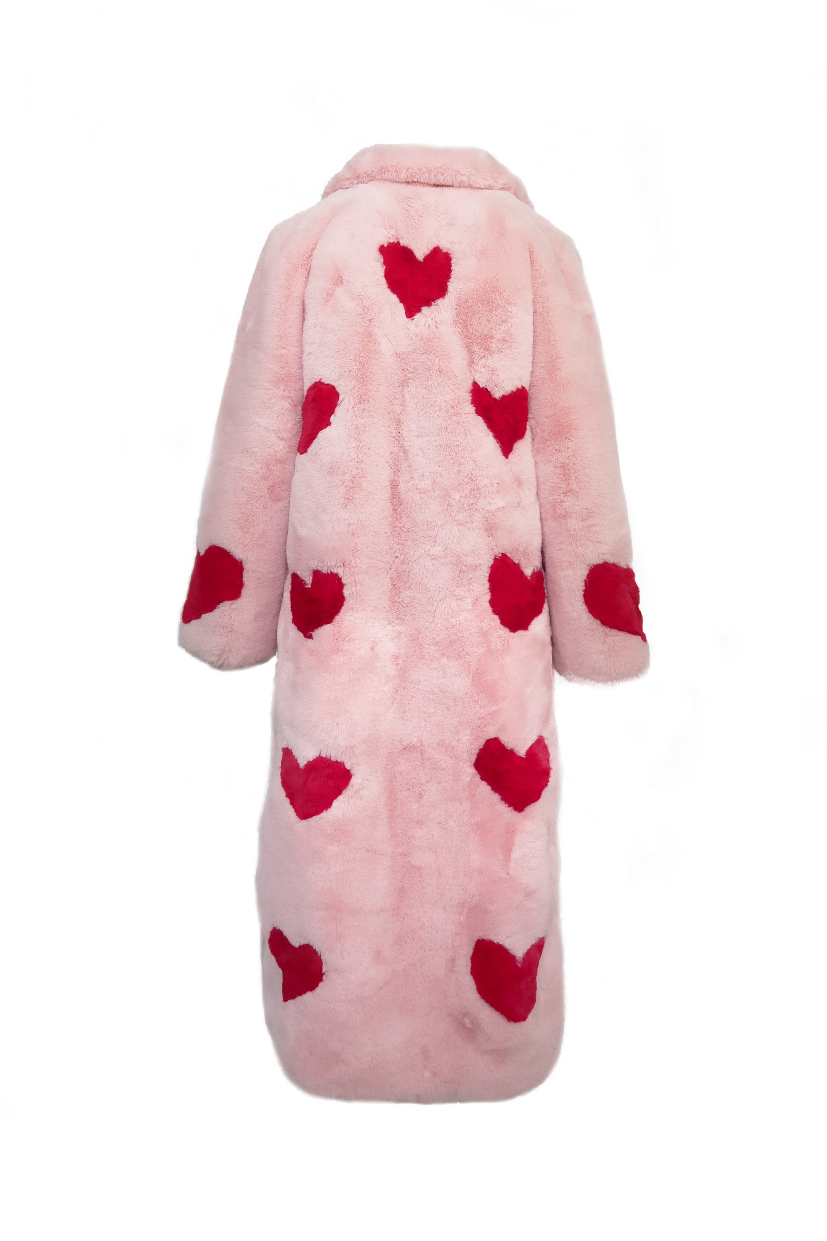 Queen Of Hearts Faux Coat - Mode & Affaire