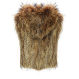 Alba Hooded Vest in Natural - Mode & Affaire