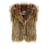 Alba Hooded Vest in Natural - Mode & Affaire