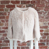 Ava Faux Cape in Pearl - Mode & Affaire