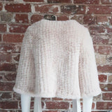 Ava Faux Cape in Pearl - Mode & Affaire
