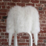 Plume Winter Wedding Jacket in Snow - Mode & Affaire