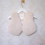 Kids Faux Fur Vest in Snow - Mode & Affaire