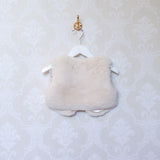 Kids Faux Fur Vest in Snow - Mode & Affaire