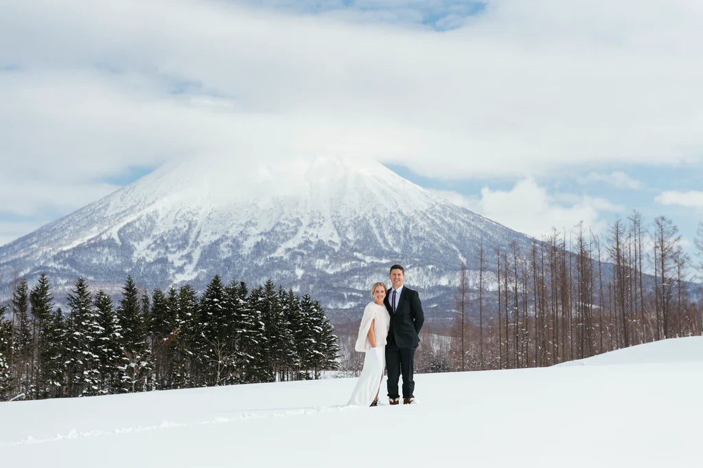 Newleyweds in Niseko - A Japan Wedding