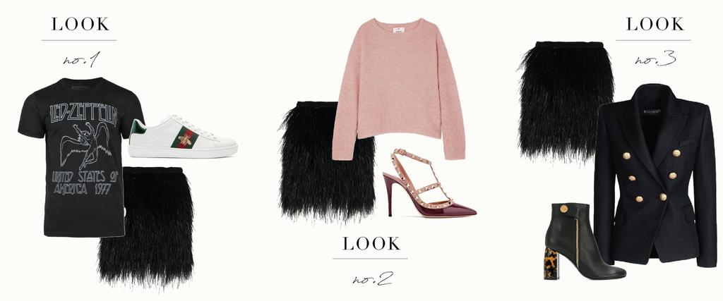 How To Wear An Ostrich Feather Skirt