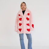 Queen Of Hearts Mid Coat