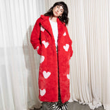 Queen Of Hearts Coat Ruby