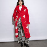 Queen Of Hearts Coat Ruby