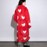 Queen Of Hearts Coat Ruby