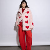 Queen Of Hearts Mid Coat