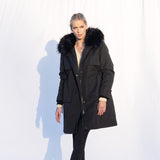 The Daily Long Parka in Onyx