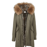 The Daily Long Parka in Khaki