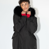 The Daily Long Parka in Onyx