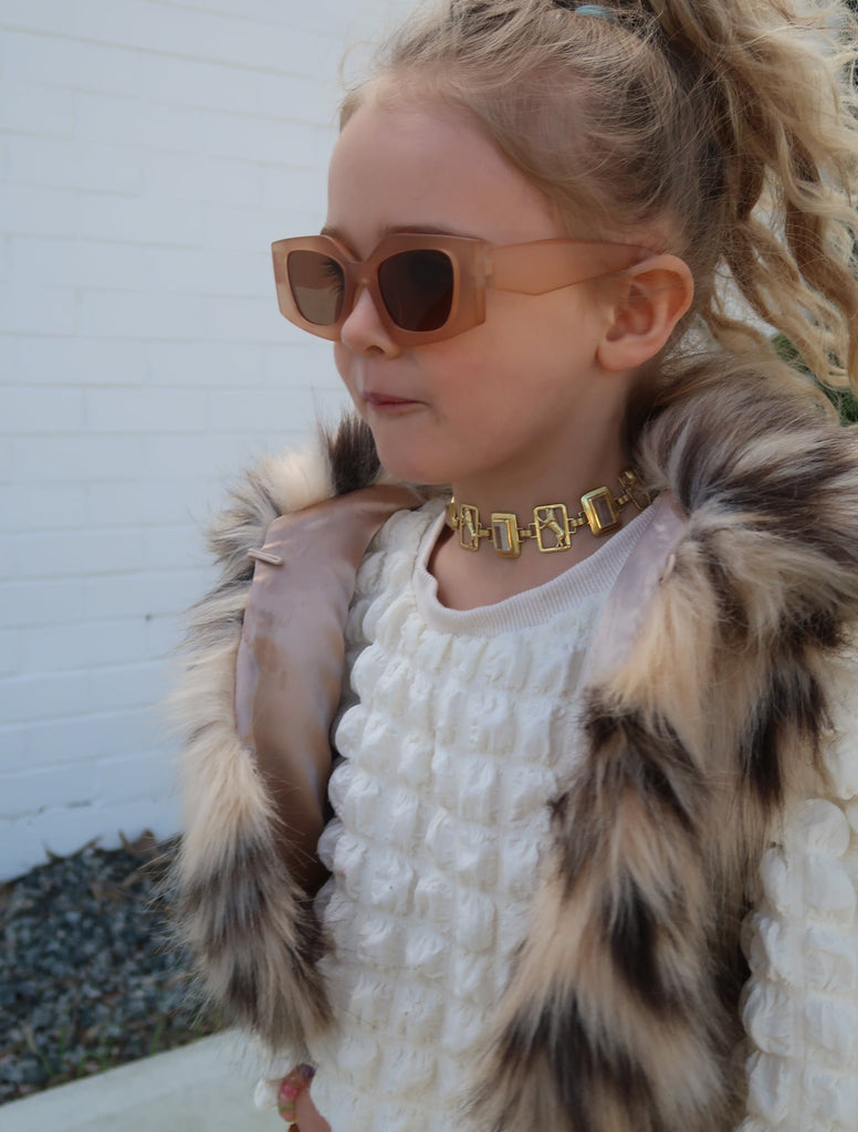 Margot Kids Leopard Vest - Mode & Affaire