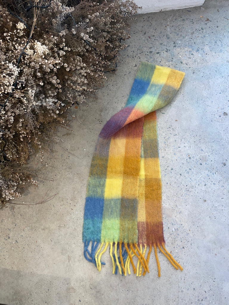 Mohair Scarf Orange - Mode & Affaire