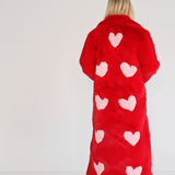 Queen Of Hearts Coat Ruby