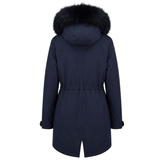 The Daily Long Parka in Navy