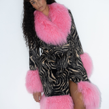 West End Coat in Zebra