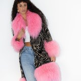 West End Coat in Zebra