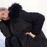 The Daily Long Parka in Onyx