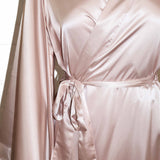 Classique Bridal Robe in Petal