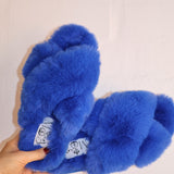 The Slippers in Cobalt