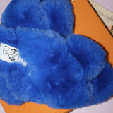 The Slippers in Cobalt