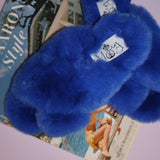 The Slippers in Cobalt
