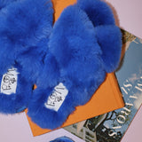 The Slippers in Cobalt