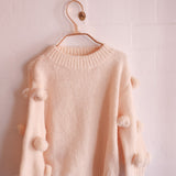 Pom Pom Sweater in Vanilla