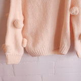 Pom Pom Sweater in Vanilla