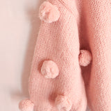 Pom Pom Sweater in Dusty Pink