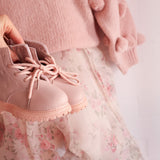 Pom Pom Sweater in Dusty Pink