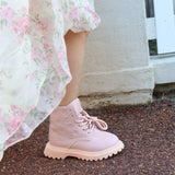 Kids Festival Boots in Dusty Pink