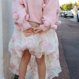 Kids Festival Boots in Dusty Pink