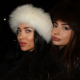 Fluffy Headband Snow